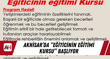 Akhisar'da