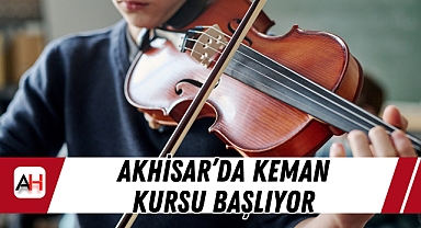 Akhisar'da Keman Kursu Başlıyor