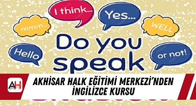 Akhisar Halk Eğitimi Merkezi’nden İngilizce Kursu