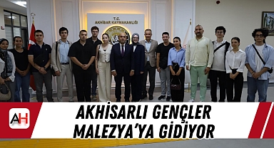 Akhisarlı Gençler Malezya'ya Gidiyor