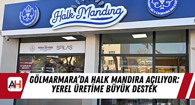 Gölmarmara'da Halk Mandıra Açılıyor: Yerel Üretime Büyük Destek