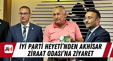 İYİ Parti Heyeti'nden Akhisar Ziraat Odası'na Ziyaret