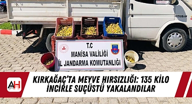 Kırkağaç'ta Meyve Hırsızlığı: 135 Kilo İncirle Suçüstü Yakalandılar