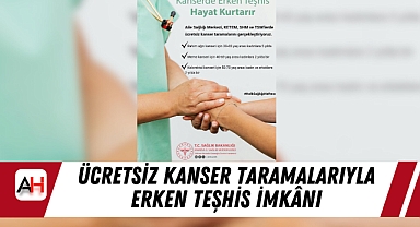 Ücretsiz Kanser Taramalarıyla Erken Teşhis İmkânı