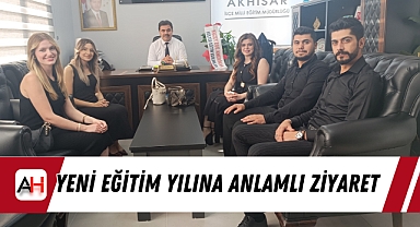 Yeni Eğitim Yılına Anlamlı Ziyaret