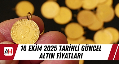 16 Ekim 2025 tarihli güncel altın fiyatları