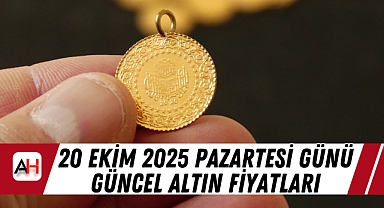 20 Ekim 2025 Pazartesi günü güncel altın fiyatları