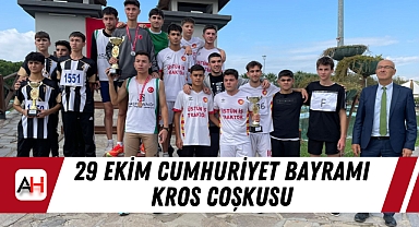 29 Ekim Cumhuriyet Bayramı Kros Coşkusu