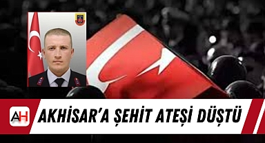 Akhisar'a Şehit Ateşi Düştü