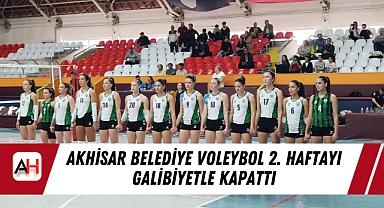 Akhisar Belediye Voleybol 2. Haftayı Galibiyetle Kapattı
