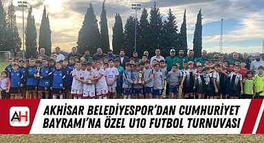 Akhisar Belediyespor'dan Cumhuriyet Bayramı'na Özel U10 Futbol Turnuvası