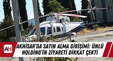 Akhisar'da Sürpriz Ziyaret: Satın Alma Görüşmesi ve Yöresel Tatlar Bir Arada