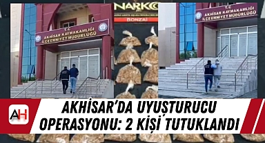 Akhisar'da Uyuşturucu Operasyonu: 2 Kişi Tutuklandı