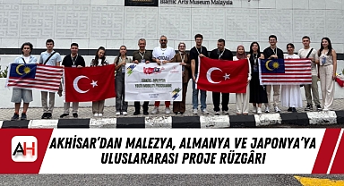 Akhisar’dan Malezya, Almanya ve Japonya’ya Uluslararası Proje Rüzgârı