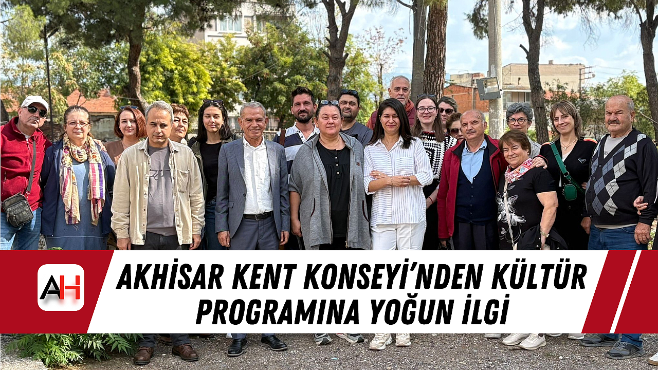 Akhisar Kent Konseyi'nden Kültür Programına Yoğun İlgi