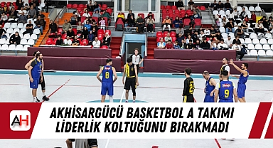 Akhisargücü Basketbol A Takımı Liderlik Koltuğunu Bırakmadı
