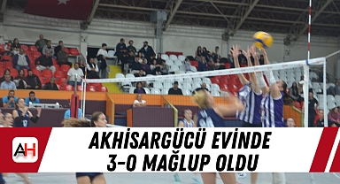 Akhisargücü Evinde 3-0 mağlup oldu