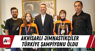 Akhisarlı Jimnastikçiler Türkiye Şampiyonu Oldu
