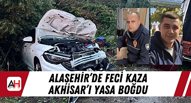 Alaşehir’de Feci Kaza Akhisar’ı Yasa Boğdu