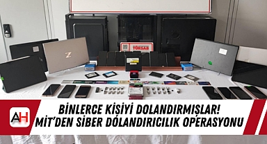 Binlerce kişiyi dolandırmışlar! MİT'den Siber Dolandırıcılık Operasyonu