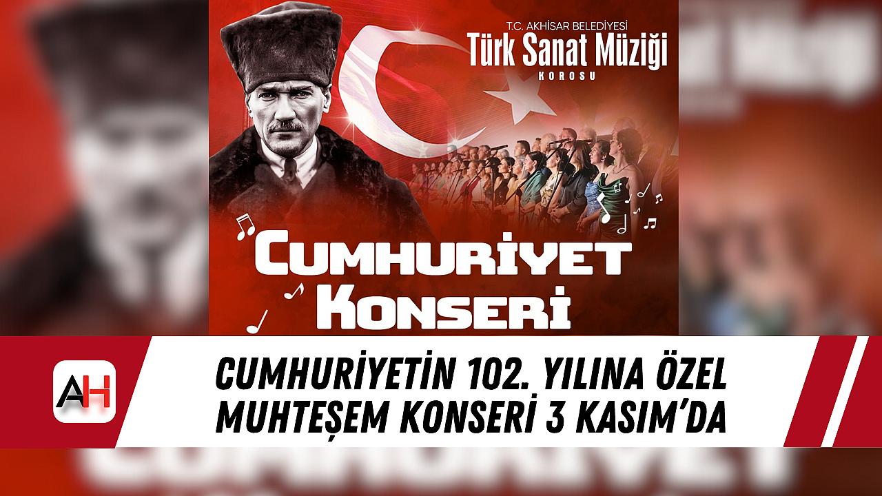 Cumhuriyetin 102. Yılına Özel Muhteşem Konseri 3 Kasım'da