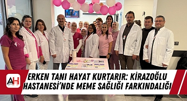 Erken Tanı Hayat Kurtarır: Kirazoğlu Hastanesi'nde Meme Sağlığı Farkındalığı