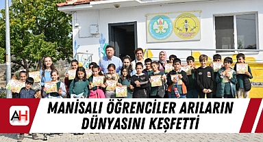 Manisalı Öğrenciler Arıların Dünyasını Keşfetti