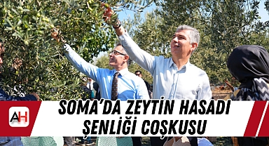 Soma’da Zeytin Hasadı Şenliği Coşkusu