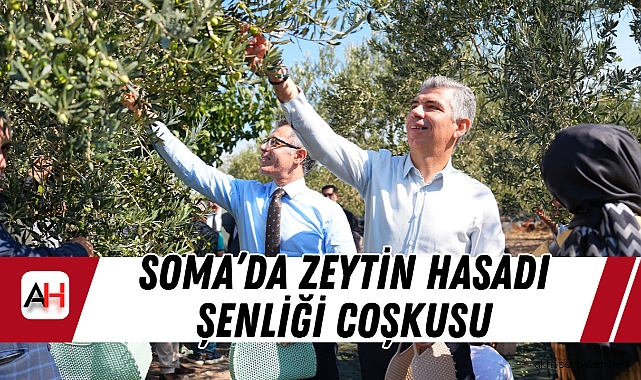 Soma’da Zeytin Hasadı Şenliği Coşkusu