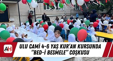 Ulu Cami 4-6 Yaş Kur'an Kursunda