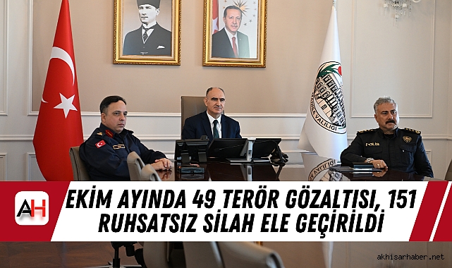 122 aranan kişi yakalandı, 151 ruhsatsız silah ele geçirildi