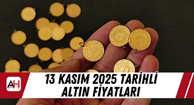 13 Kasım 2025 tarihli altın fiyatları