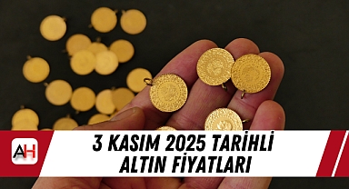 3 Kasım 2025 Tarihli Altın Fiyatları