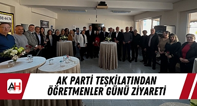 AK Parti Teşkilatından Öğretmenler Günü Ziyareti