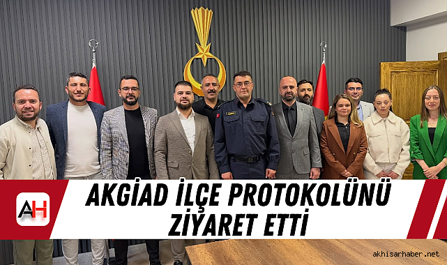 AKGİAD İlçe Protokolünü Ziyaret Etti