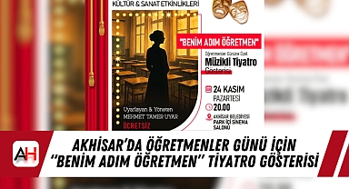 Akhisar'da Öğretmenler Günü İçin 