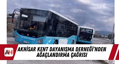Akhisar Kent Dayanışma Derneği’nden Ağaçlandırma Çağrısı