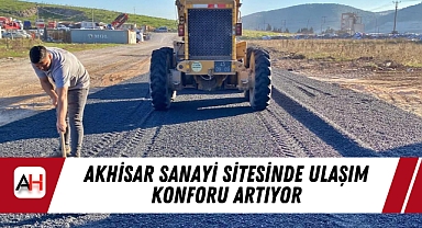 Akhisar Sanayi Sitesinde Ulaşım Konforu Artıyor