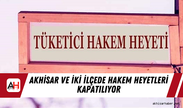 Akhisar ve iki ilçede hakem heyetleri kapatılıyor