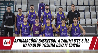 Akhisargücü Basketbol A Takımı 5'te 5 ile Namağlup Yoluna Devam Ediyor