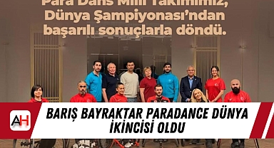 Barış Bayraktar Paradance Dünya İkincisi Oldu