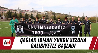 Çağlak İdman Yurdu Sezona Galibiyetle Başladı