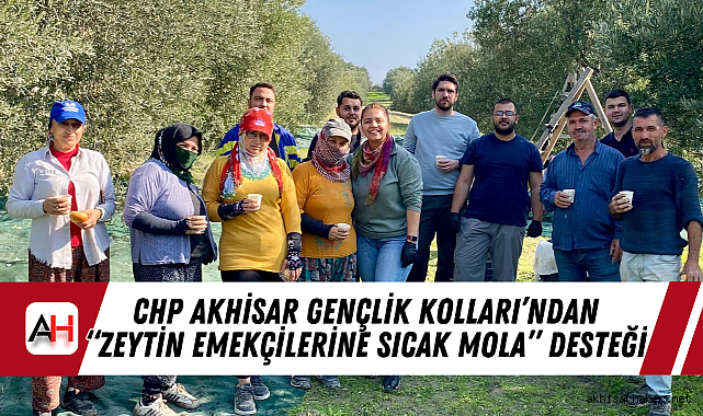 CHP Akhisar Gençlik Kolları'ndan 