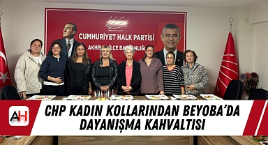 CHP Kadın Kollarından Beyoba'da Dayanışma Kahvaltısı