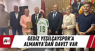 Gediz Yeşilçayspor’a Almanya’dan Davet Var