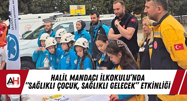 Halil Mandacı İlkokulu'nda 
