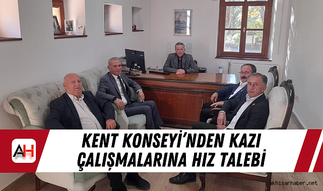 Kent Konseyi'nden Kazı Çalışmalarına Hız Talebi