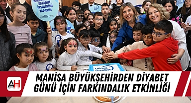 Manisa Büyükşehirden Diyabet Günü İçin Farkındalık Etkinliği