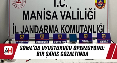 Soma'da Uyuşturucu Operasyonu: Bir Şahıs Gözaltında