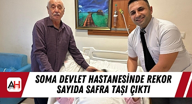 Soma Devlet Hastanesinde Rekor Sayıda Safra Taşı Çıktı
